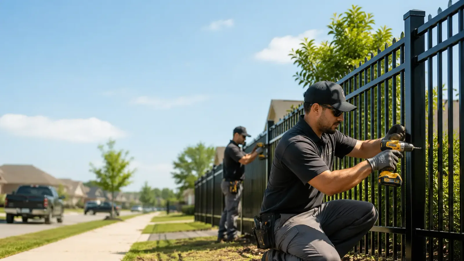 Metal Fence Installation in Cedar Hill, MO